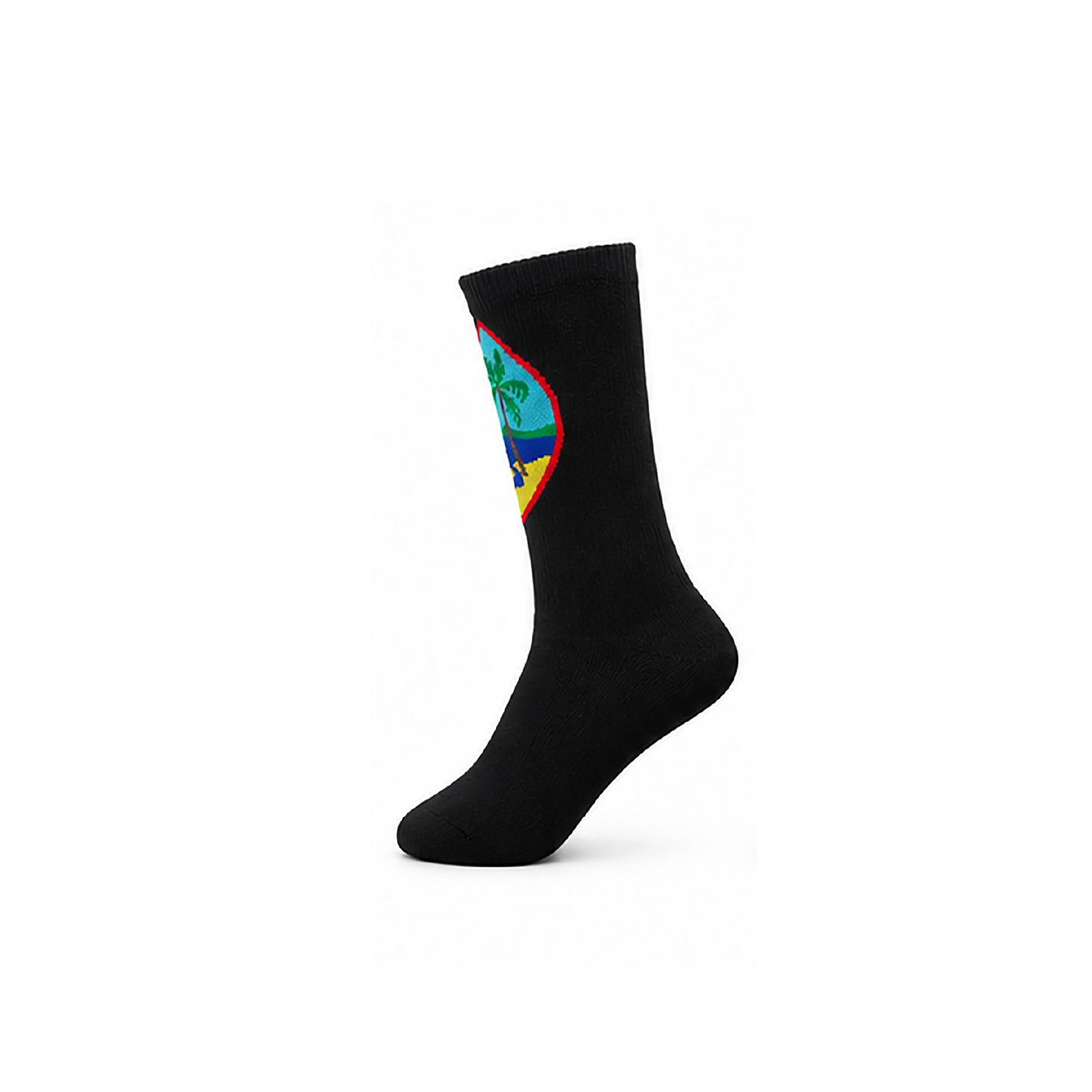 Guam Seal Socks (Black)