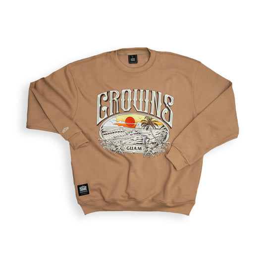 Coasting Crewneck - Brown