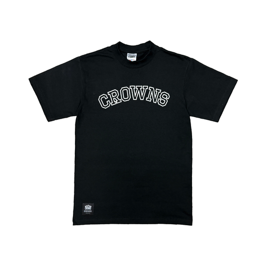 Crowns College Tee - Black