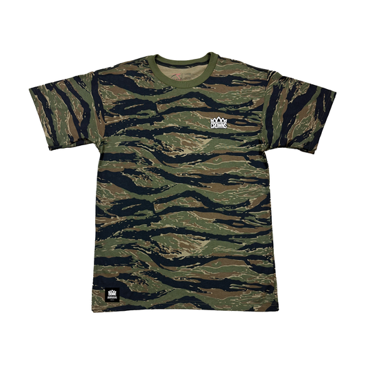 Logo Patch Tee- Tiger Camo
