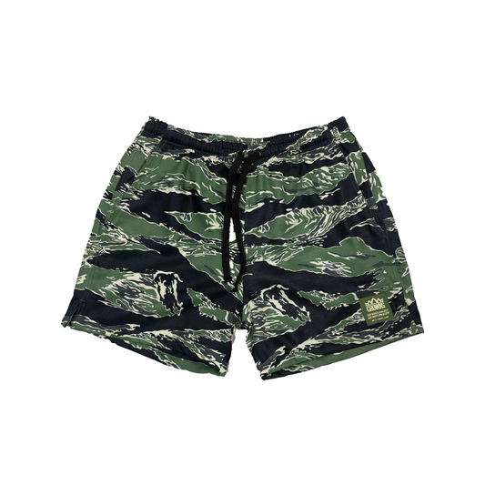 Standard Logo Shorties- Tiger Camo