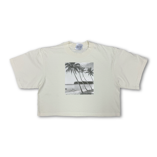 By the Bay Crop Top- Cream