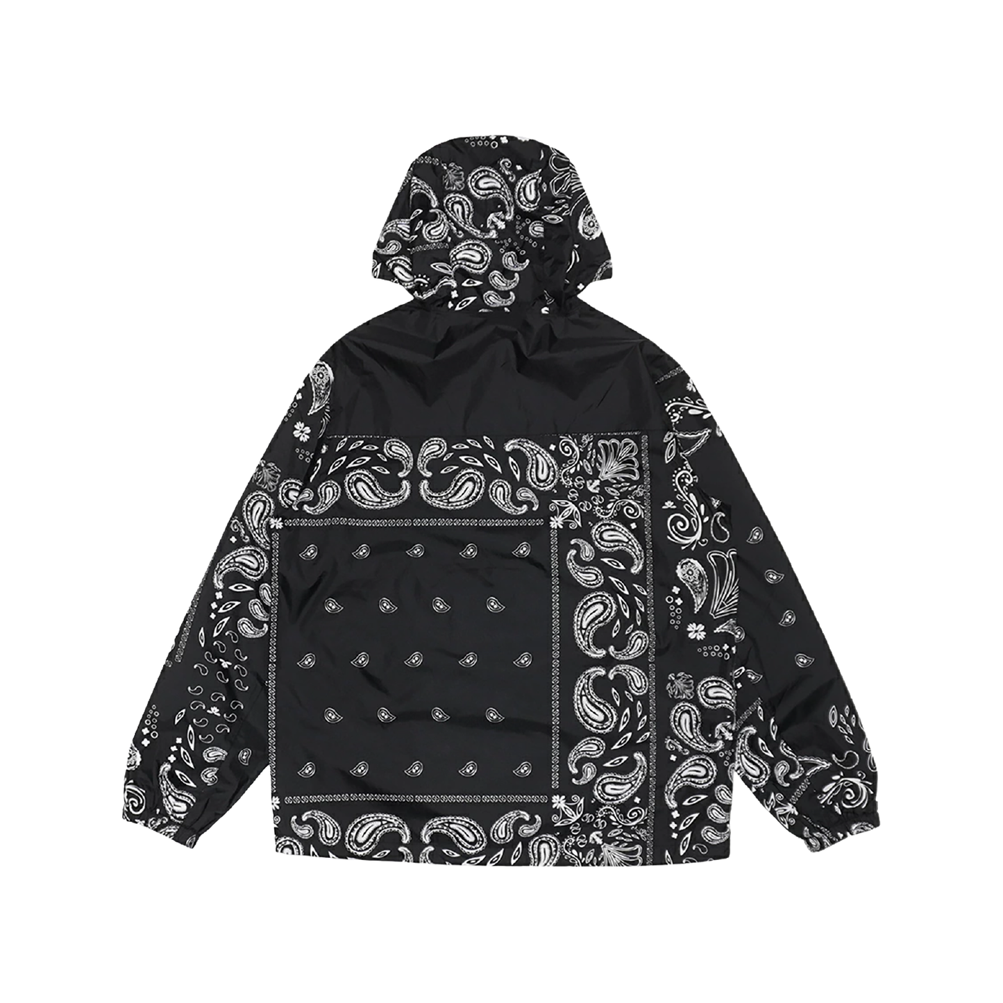 Solo Logo Windbreaker -Black Paisley