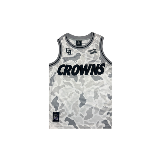 Wordmark Jersey Tank - Marianas Camo (B&W)