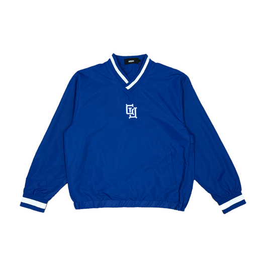 GU Bones Warmup V-Neck Windbreaker - Royal Blue