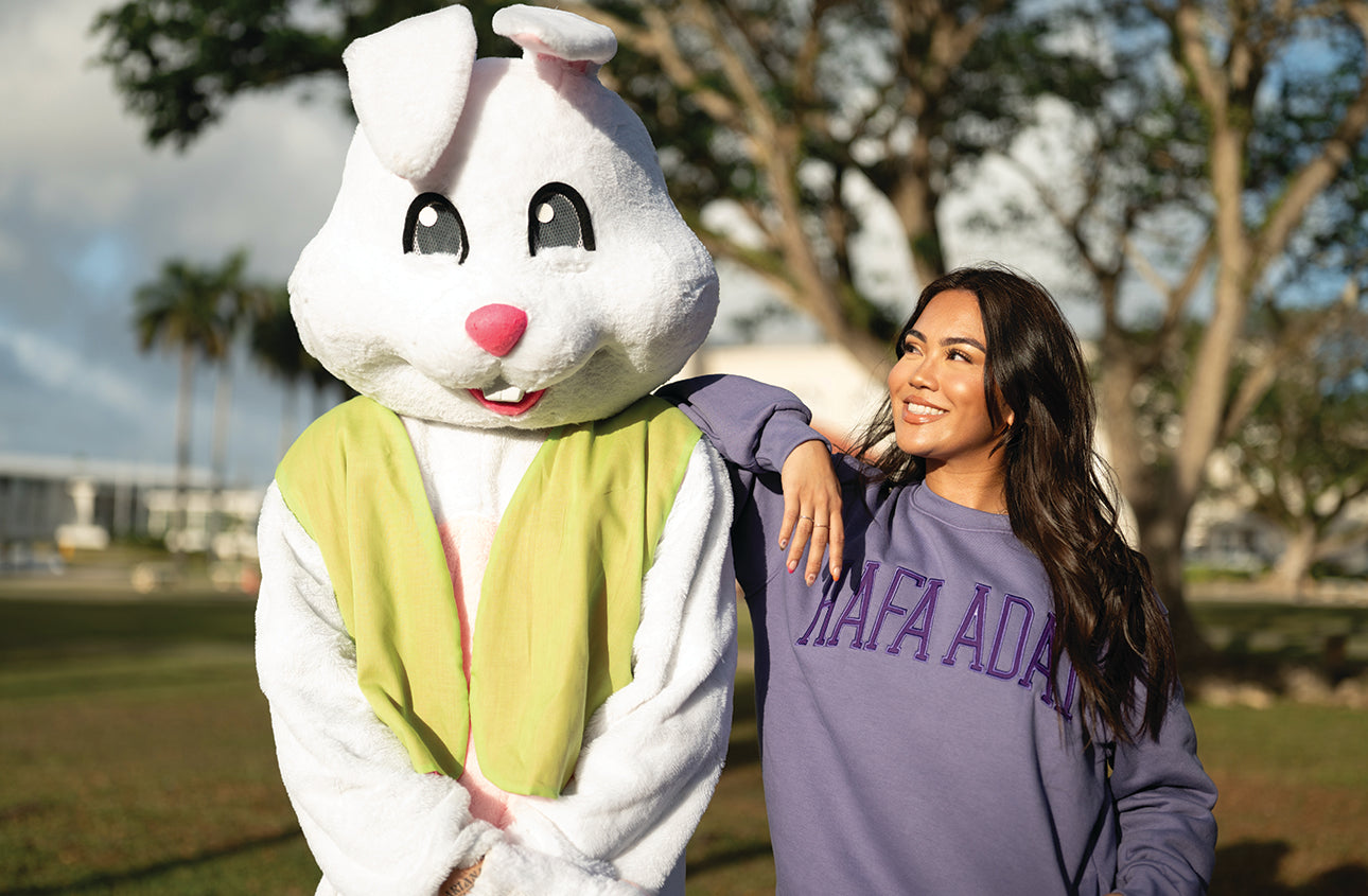 Hafa Adai Crewneck - Lavender