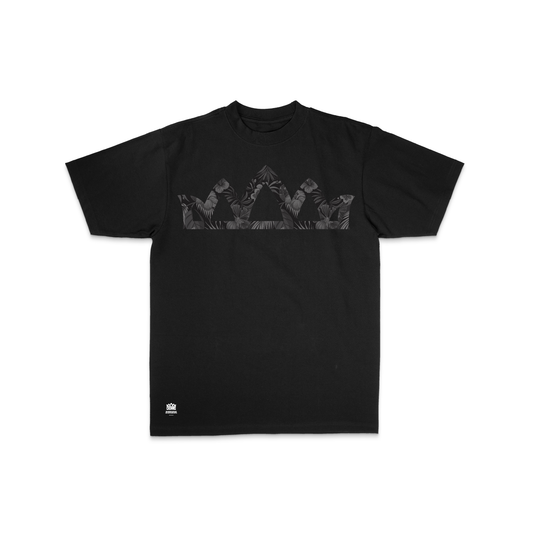 Solo Logo Tee- Mossy Oak on Black