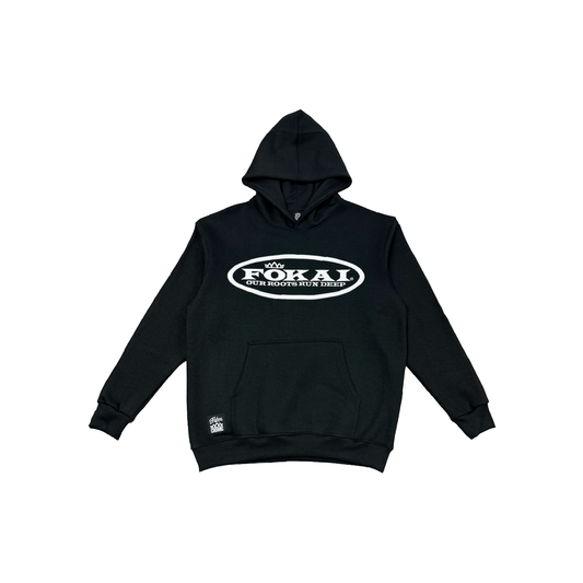 OG Collab Logo Fleece Hoodie - Black