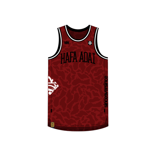 Hafa Adai Laurel Mesh Tank - Marianas Red Camo