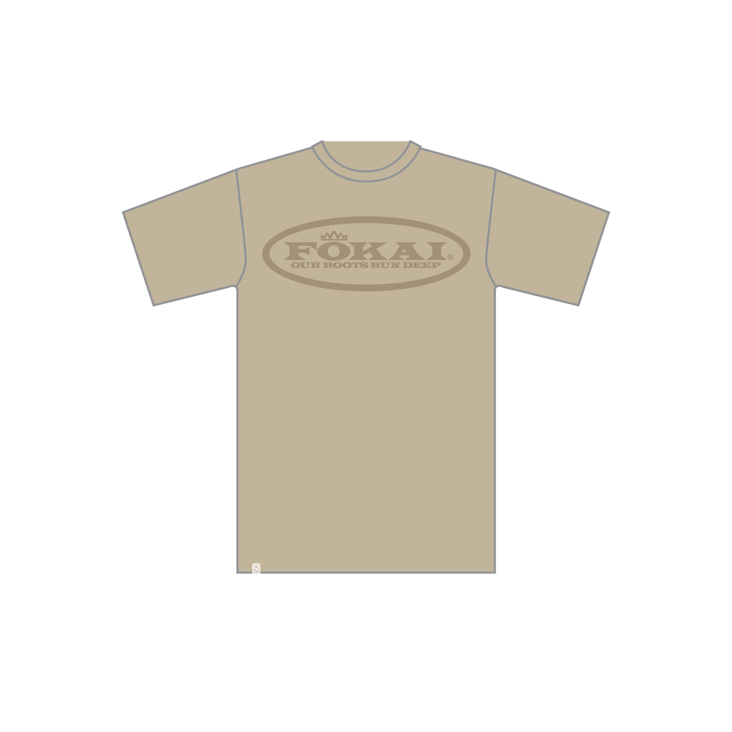 OG Collab Logo Tee - SandStone ( Brown on Greige)