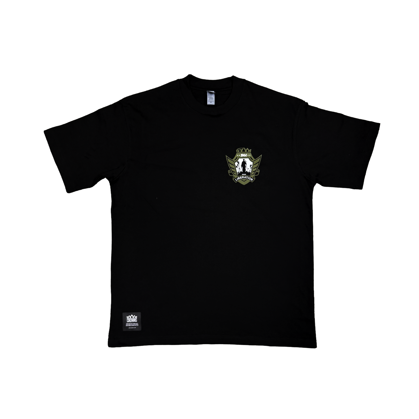 Liberated Seal Tee - Black