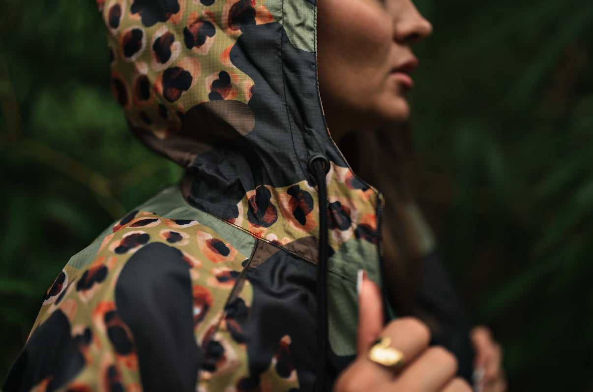 Cheetah Camo Ripstop Windbreaker