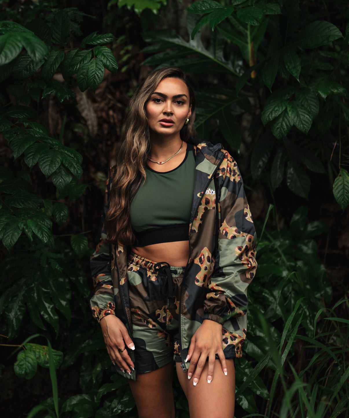 Cheetah Camo Ripstop Windbreaker