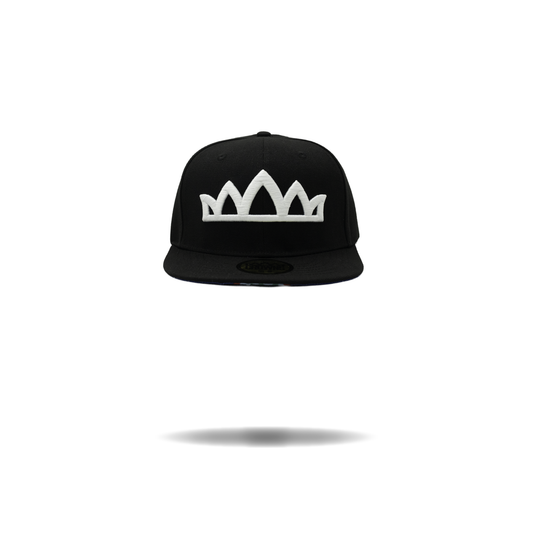 Solo Logo Snapback - Black w/ Seal Brim