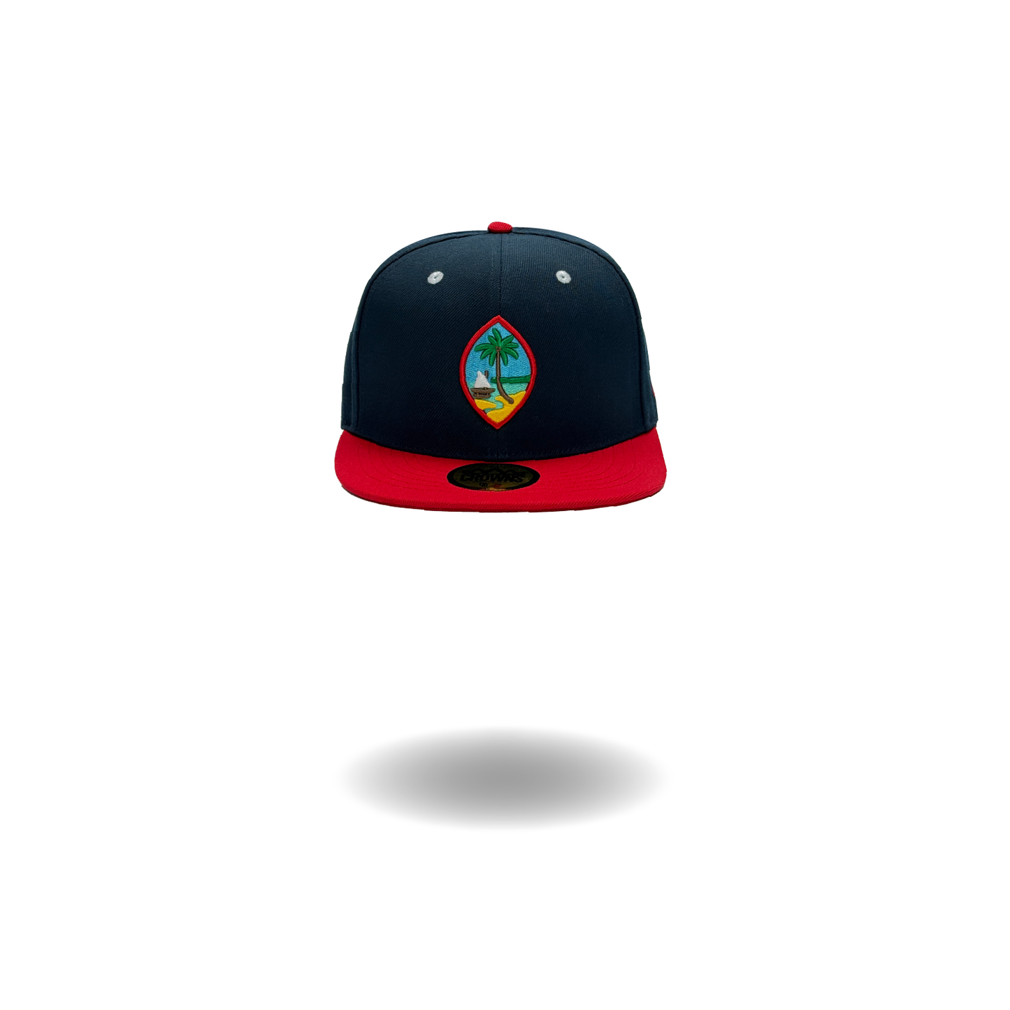 GU Seal Classic Snapback - Navy w/ Red