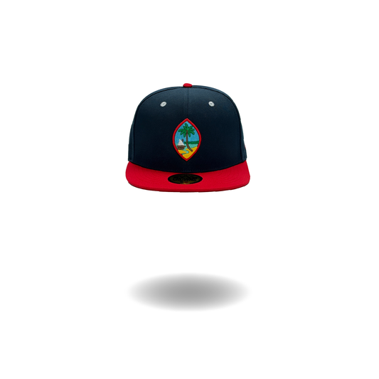 GU Seal Classic Snapback - Navy w/ Red
