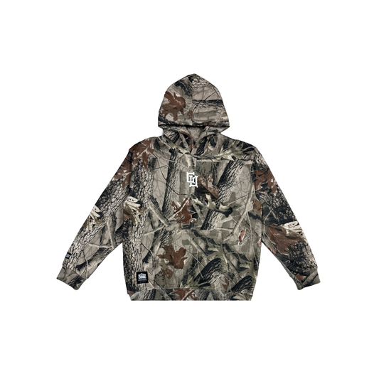 GU Bones Pullover Fleece Hoodie- Deep Fall Camo