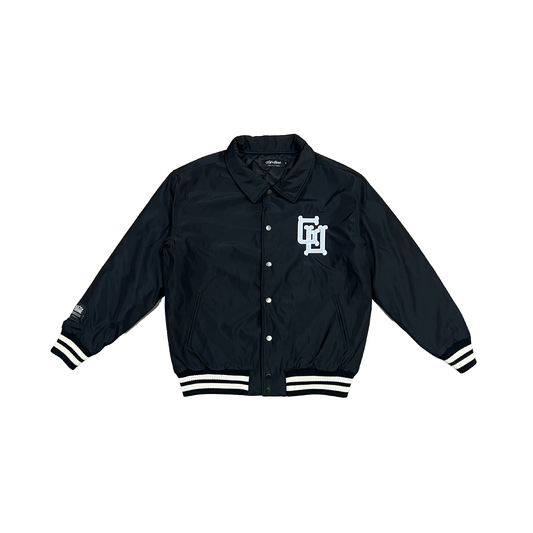 GU Bones Collared Varsity Jacket - Sable
