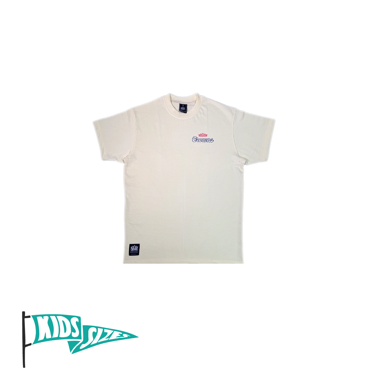 Waves of Neon Youth Tee- Cream