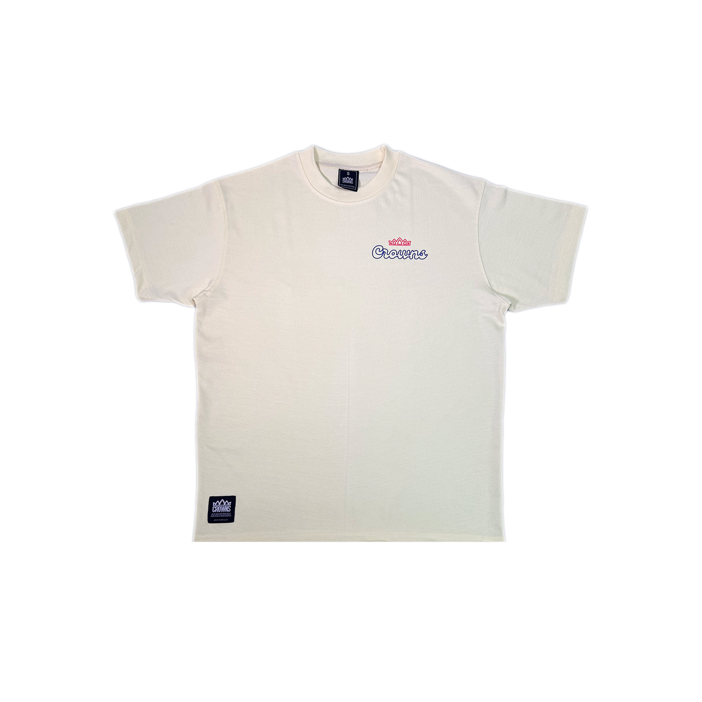 Waves of Neon Tee - Cream