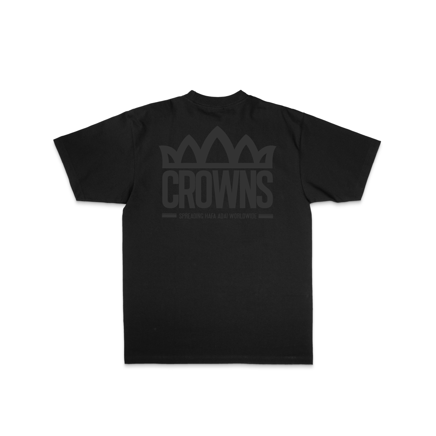 Standard Logo Tee - Black w/ Black
