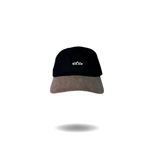 Solo Logo Dad Hat - Asphalt ( Grey w/ Black)