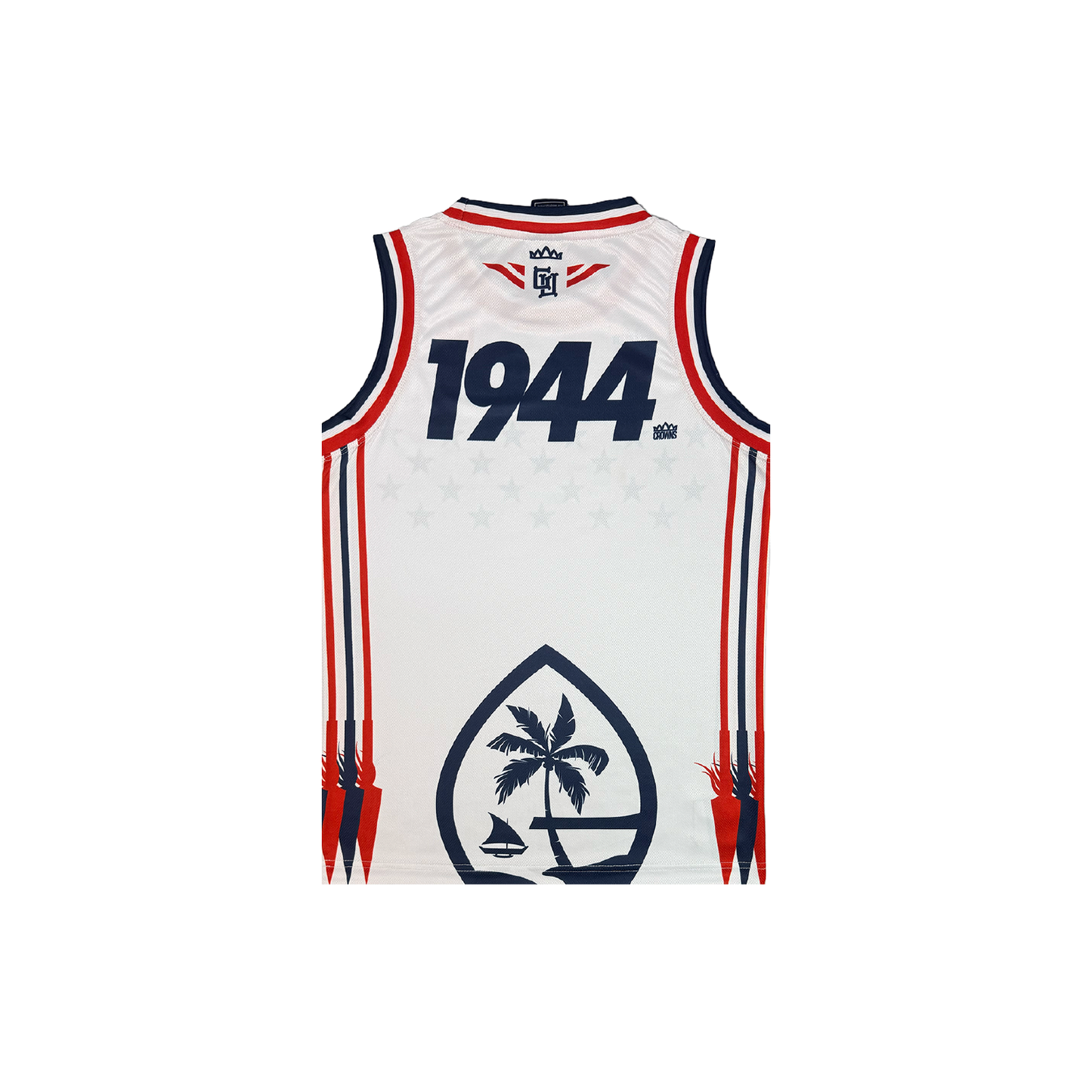 Liberation Jersey Tank - Star Spangled Spear - White