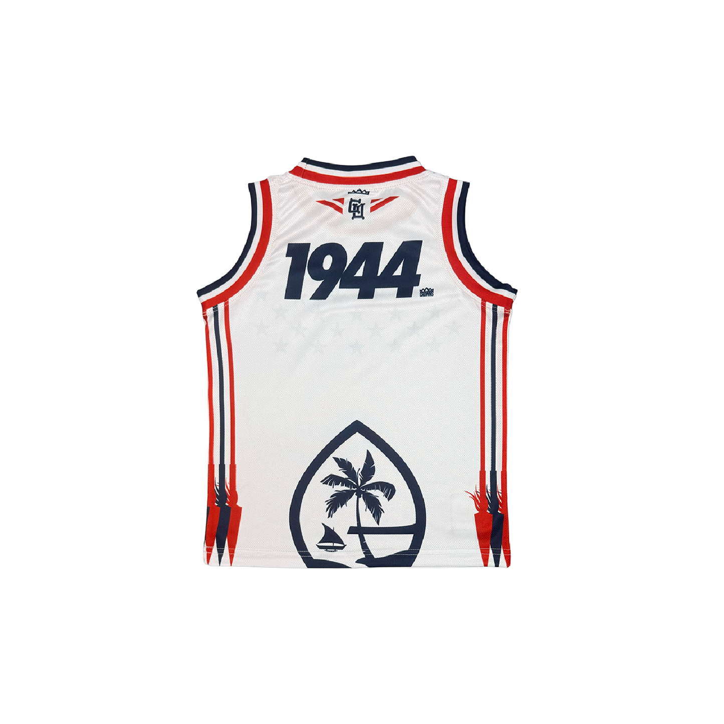 Liberation Jersey Youth Tank - Star Spangled Spear - White
