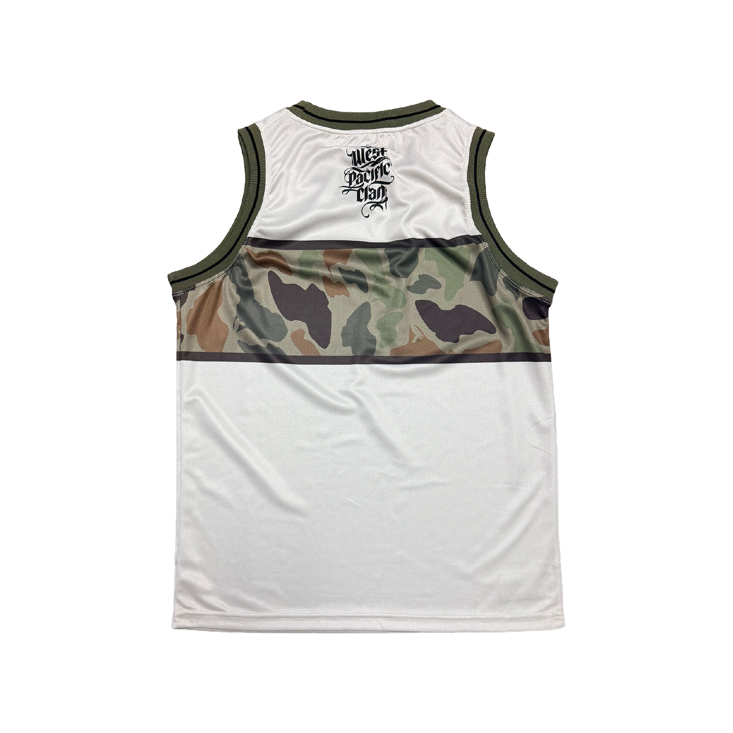 Solo Logo Jersey Tank - Marianas Camo Banner