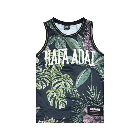 Hafa Adai Mesh Jersey Tank - Tropical Ginger Shell