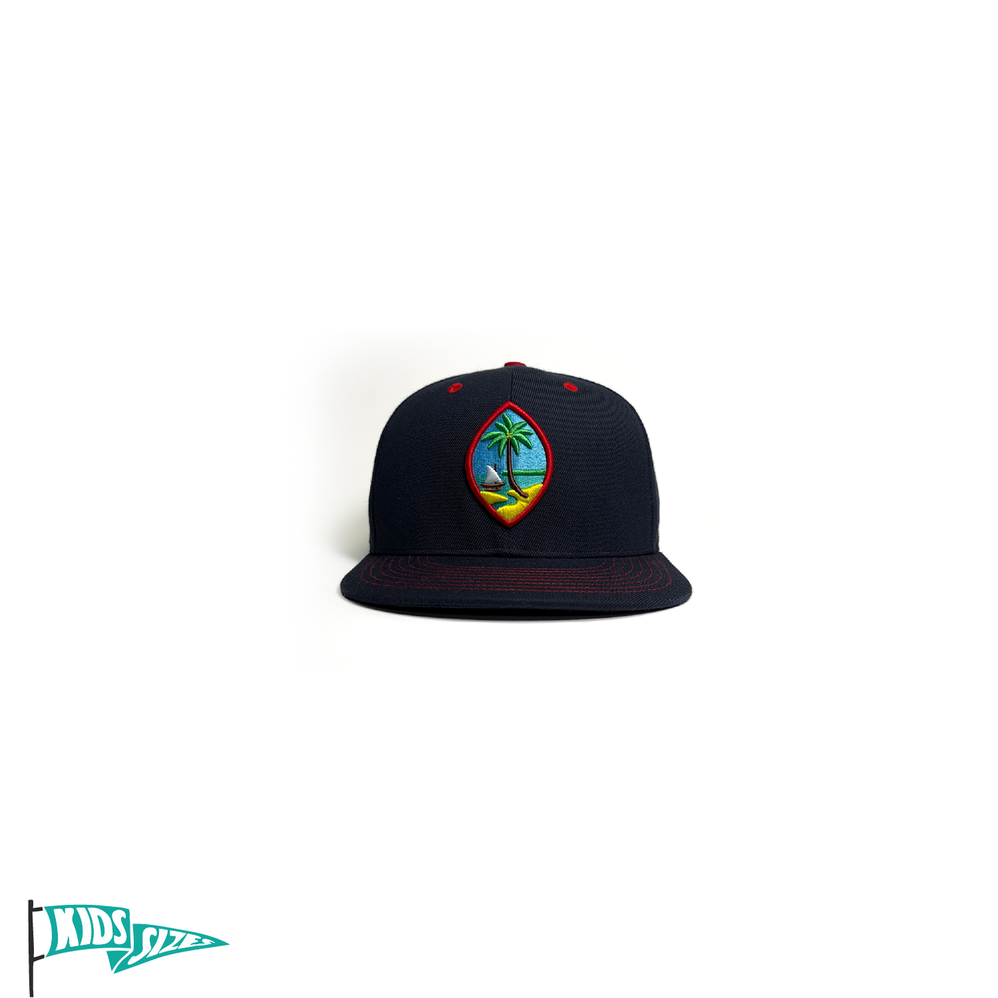 GU Seal Youth Snapback - Navy w/ Stitched Brim