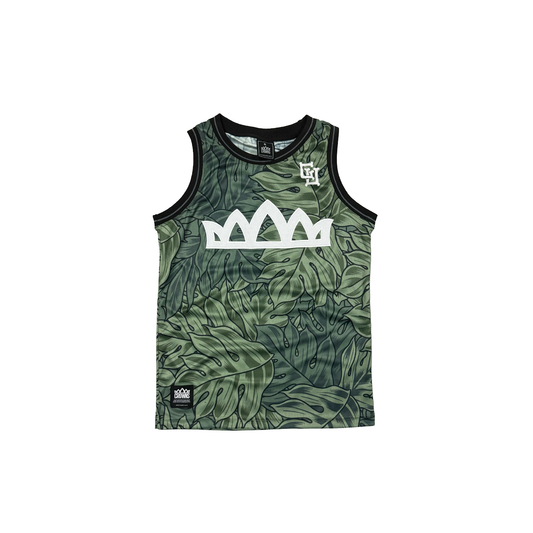 Lemai Life Youth Mesh Jersey Tank - Lemai Green