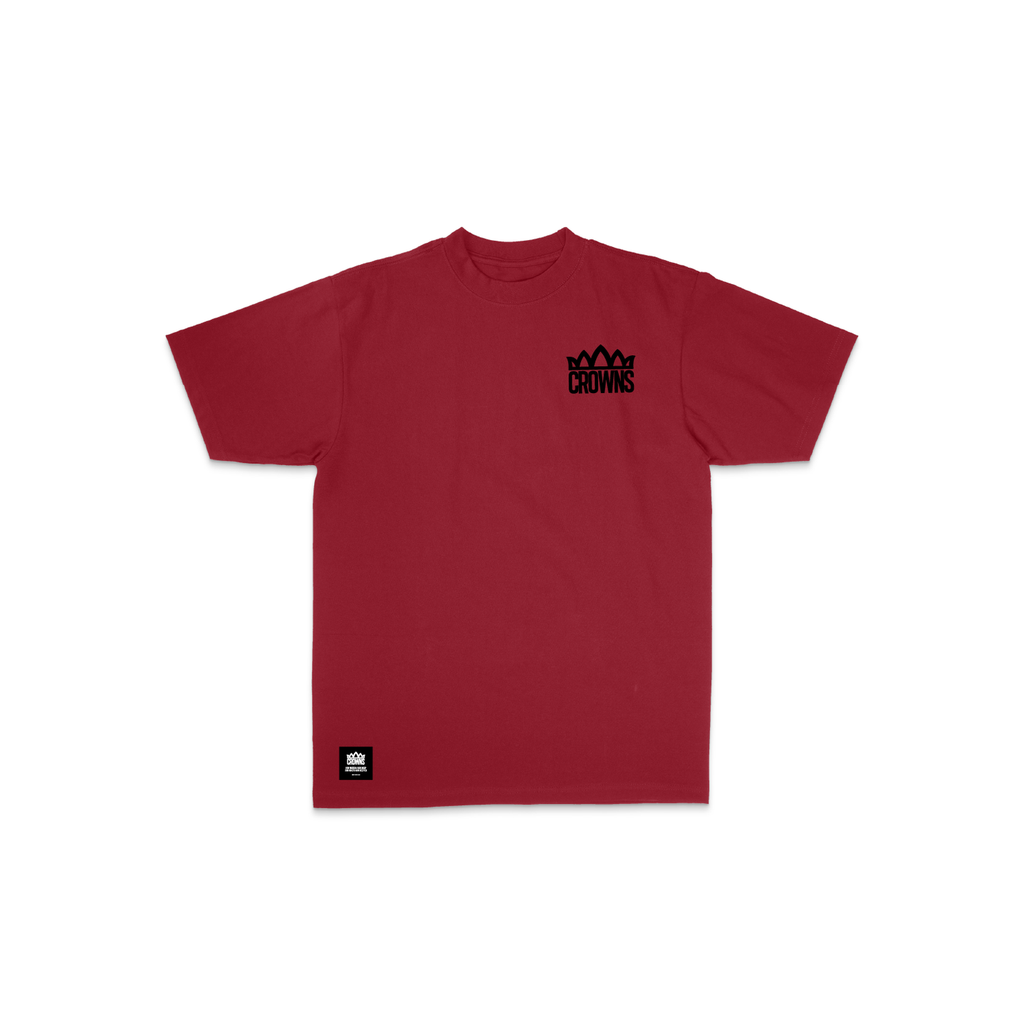 Standard Logo Youth Tee - Red w/ Black