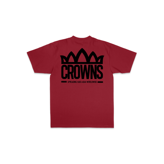 Standard Logo Youth Tee - Red w/ Black
