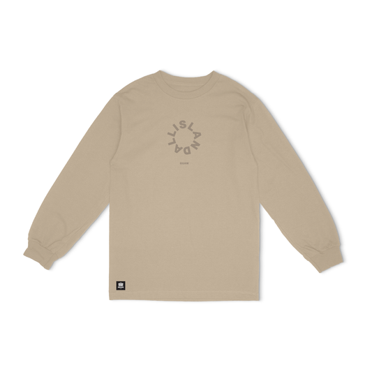 All Island Logo L/S Tee - Caramel