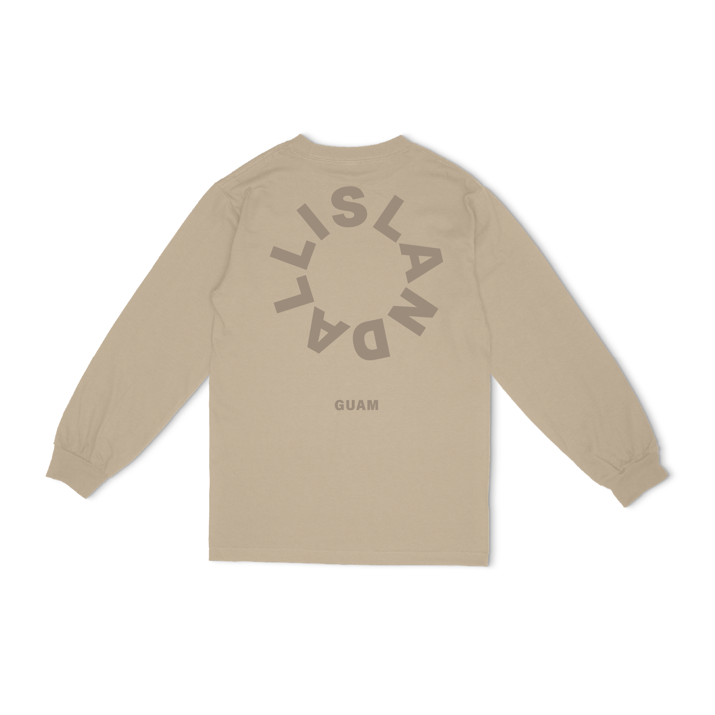 All Island Logo L/S Tee - Caramel