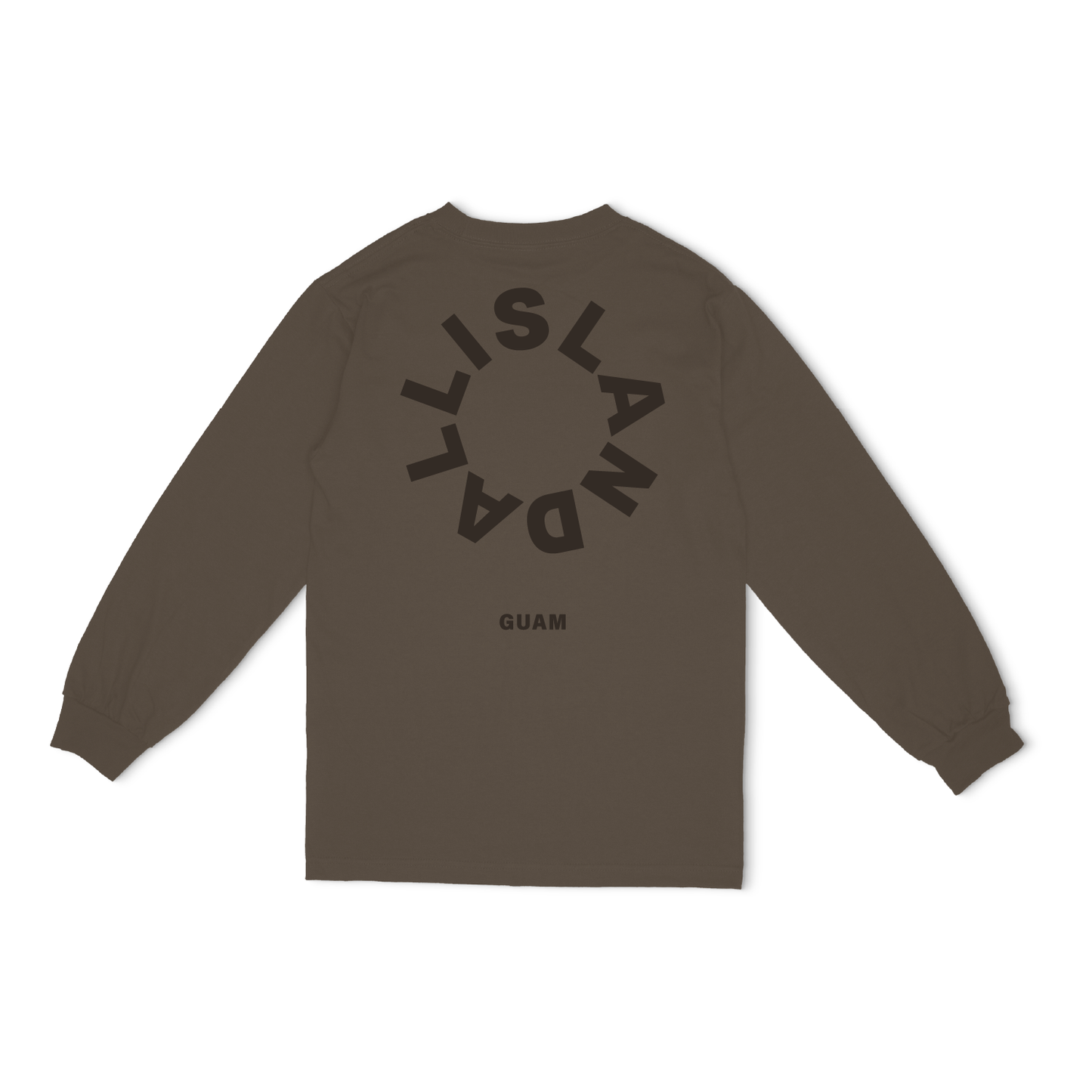All Island Logo L/S Tee - Mocha