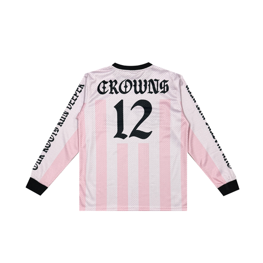 Inter Miami Youth Mesh FC Long-sleeve Soccer Jersey - Pink