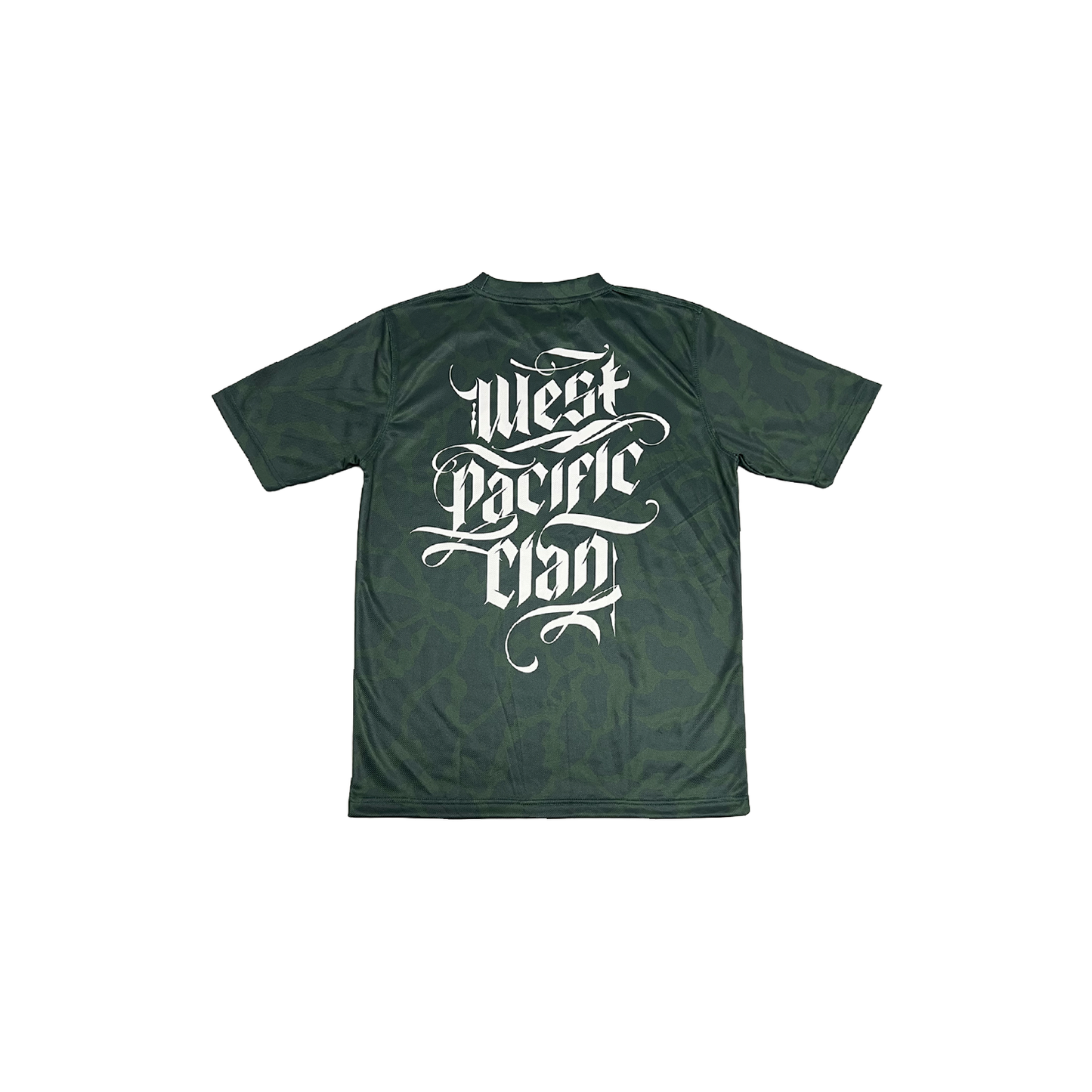 Standard Logo Drifit Tee- Marianas Camo (Hunter Green)