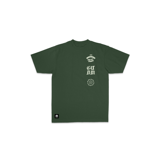 Hardly Home Banner S/S Tee - Moss