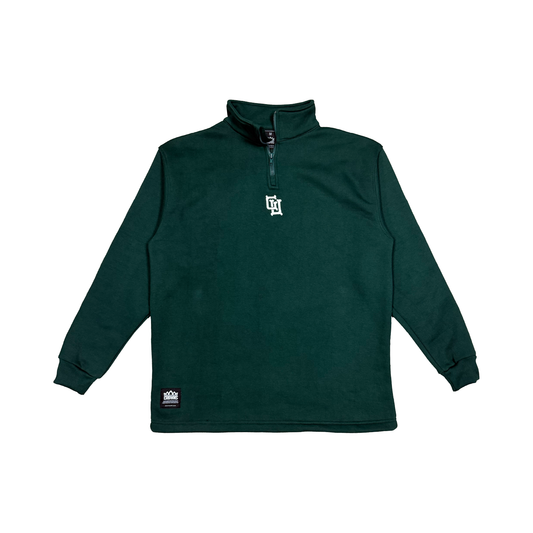 GU Bones Fleece 1/4 Zip- Pine