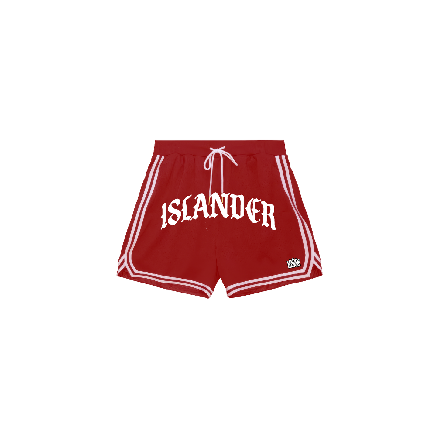 Islander Premium Ball Shorts - Cherry Red