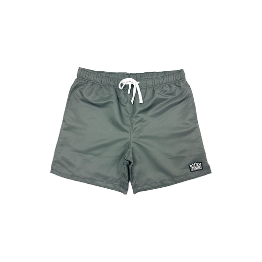 Standard Logo Essential Shorties- Grey
