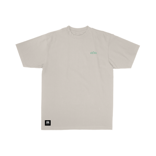 Premium Logo Tee- Cream N' Sage