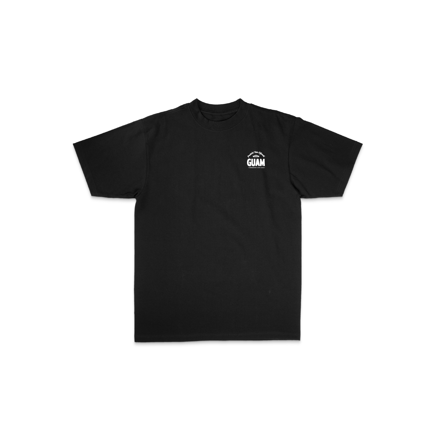Prutehi Village Tee - White on Black