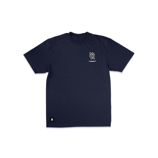 GU Bones Premium Logo Tee - Navy