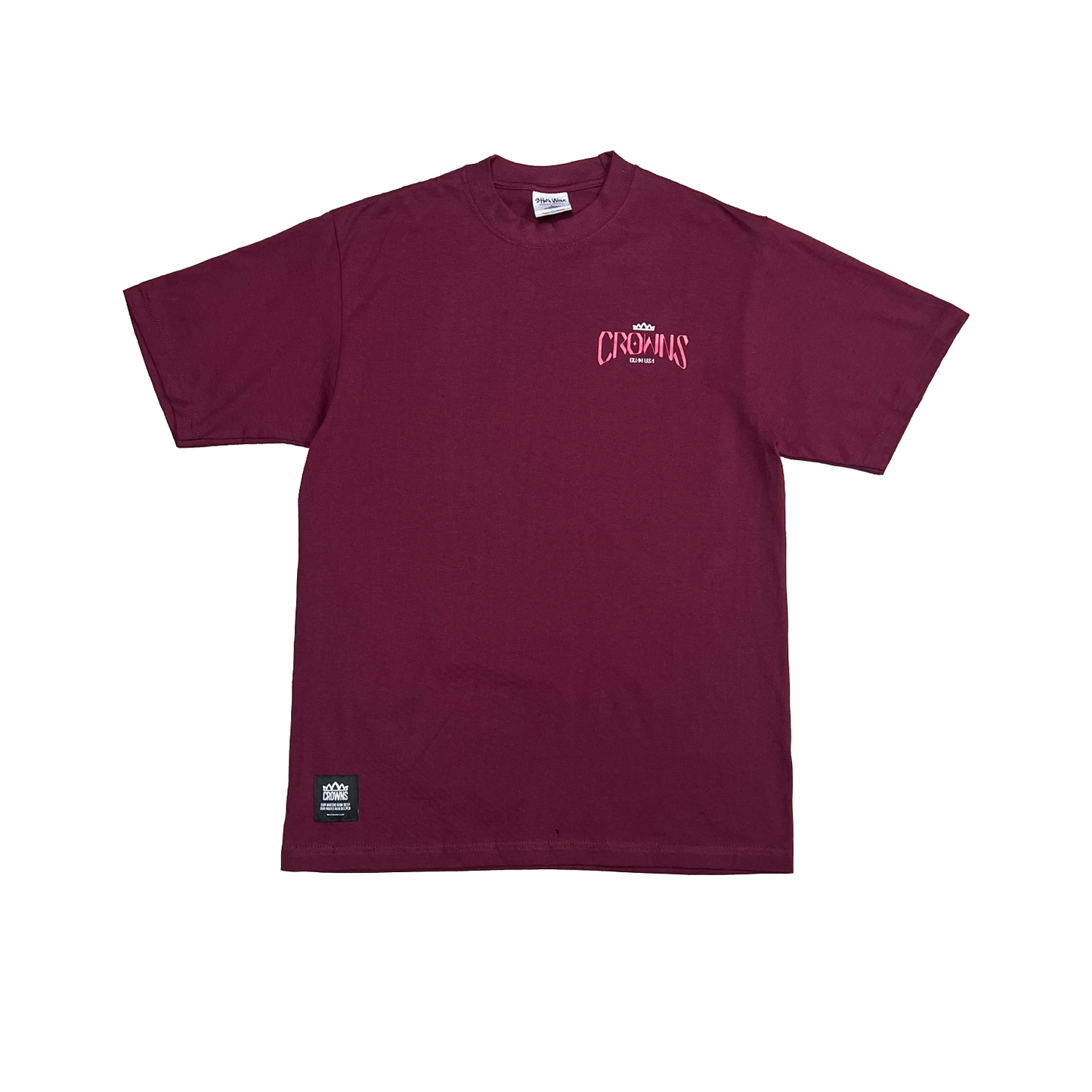 Village Origins Tee - Burgundy