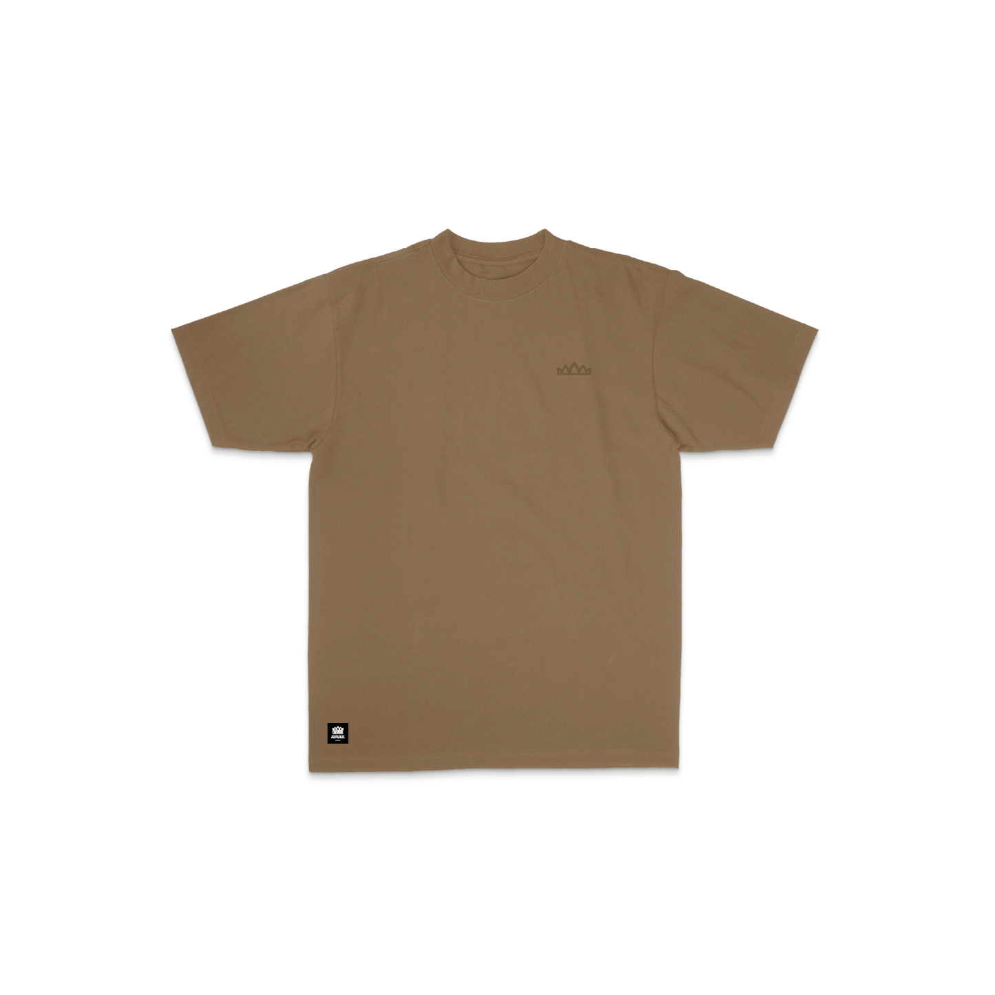 Premium Logo Tee- Latte