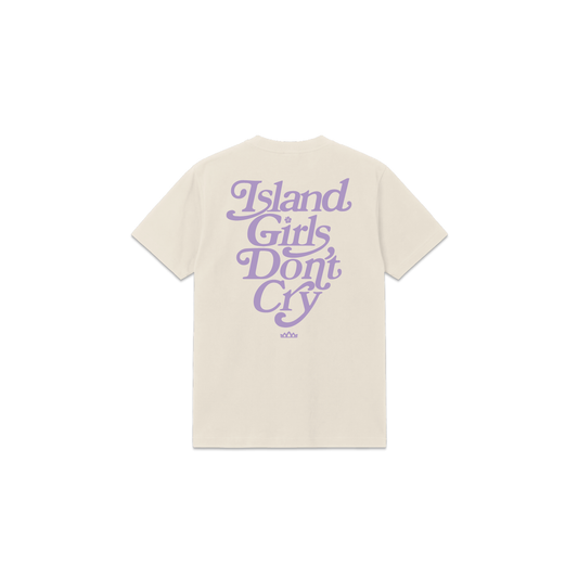 Island Girls Don't Cry - Cream w/ Lavender