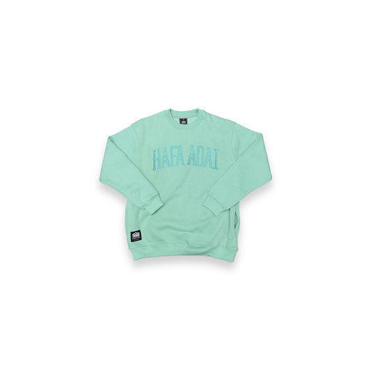 Hafa Adai Crewneck - Seafoam Green
